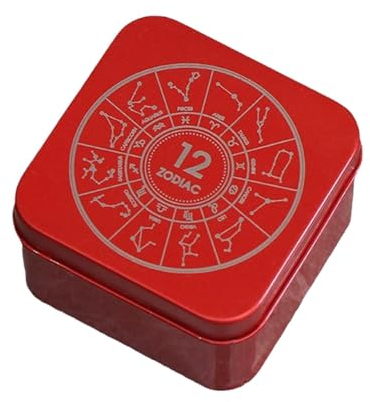 Tarot Card Storage Box, Decorative Storage Bin, Portable Iron Jewelry Storage Bin Desktop Organizing Box For Game Cards