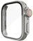 zZjoOoj Funda con Protector de Pantalla para Huawei Watch Fit 3, Carcasa Protección General, Cristal Vidrio Templado Incorporado Alta Sensibilidad, Titanstahl