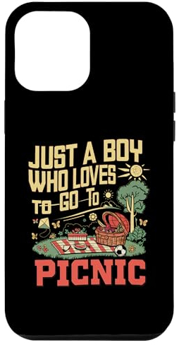 Hülle für iPhone 14 Pro Max Picnic | Just a Boy Who Loves to Go to Picnic