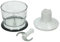bol (blanc) avec couvercle de mixeur plongeant, compatible BRAUN - AX22110062