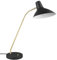 Trio Leuchten Tischleuchte Traveller 563400180, Metall Schwarz matt/Messing, exkl. 1x E27