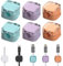 6PCS Ladekabel Magnetische Kabel Organizer Lagerung Halter, 2024 Neue Magnetische Kabel Clips, Kabelhalter Selbstklebend, Kabel Organizer Selbstklebend für Schreibtisch (Zufällige)