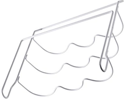 LALADEFIEE Beer Bottle Rack for Fridge Iron Storage Rack Beer Holder Soda Can Shelf for Bar Kitchen Home Office