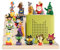 Todeco Tonie-Regal für Toniebox Hörfiguren, Magnetische Aufbewahrung für 15-20 Tonie, Wandregal und Schreibtischregal, Kinderregal für Mädchen & Jungen, Step