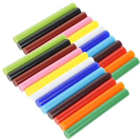 SHINEOFI 36pcs Uhu Glue Sticks for Glue Gun Tacky Adhesive Sticks for Crafts Bulk Pack Diy Repair Adhesives