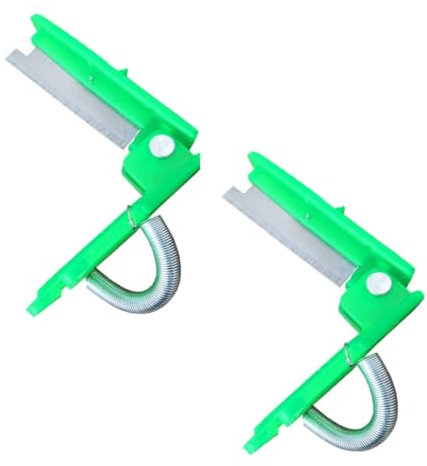 BESPORTBLE Lot de 2 Couteaux Coupe-fruits Inox Ergonomiques pour Jardinage, Cueillette de Fruits et Taille de Bourgeons, Outils Multifonctions Légers et Portables, Usage Couleur Aléatoire