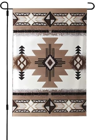 YzgWjBhd Aborigines Hausflagge, vertikal, doppelseitig, Premium, Frühling, Sommer, große Hausflagge, saisonale Dekoration, 31,8 x 45,7 cm