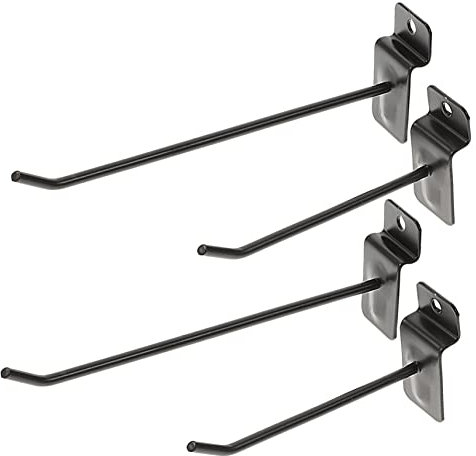 Cabilock 30piezas Ganchos Para Expositores Resistentes Para Colgar Paneles De Listones De Garaje Para Exhibidores