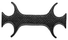 Adesivo Piastra Forcella Carbon Look Compatibile Con Hornet 600 1998 1999 2000 2001 2002 2003 2004 2005 2006, Hornet 900 2002 2003 2004 2005 2006