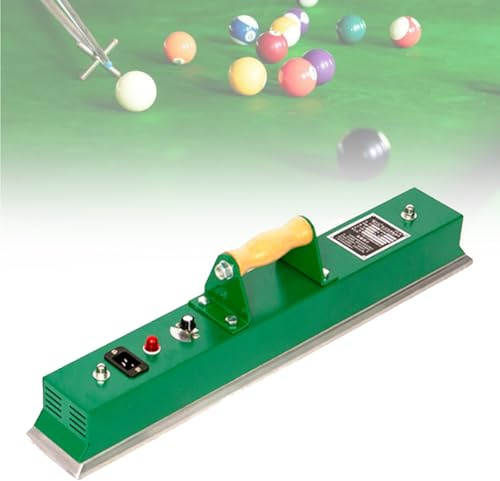 Ferro da stiro termostatico per tavolo da biliardo 670 mm, per sala giochi da club per sale giochi