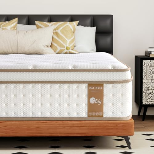 Slily Premium-Matratze 140x200 H3 Produziert nach Deutschem Qualitätsstandard, Höhe 30cm Federkernmatratze mit Öko-Tex Zertifiziert, 7-Zonen 1.000er Tonnentaschenfederkernmatratze