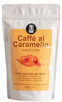 CORRETTO SUITE - Flavored Coffee for Moka (Caramel, Irish Coffee, Vanilla, Hazelnut, Chocolate) (Caramel)