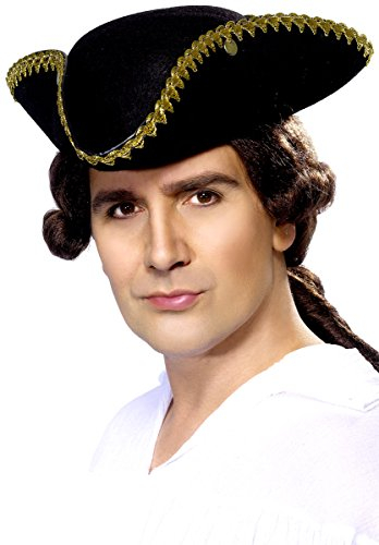Smiffys Dick Turpin Dreispitz, Filz