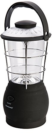 Silverline 961669 12-LED Heavy Duty Camping Lantern 3 x D-Type Batteries 60 Lumens