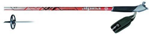 Alpina Sports ASC XT Backcountry Bastones de esquí de Fondo, Rojo, 165 cm