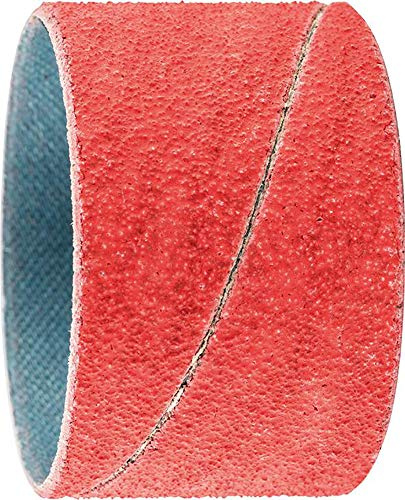 PFERD 772225 Schleifhulsen, Grosspack GS, Ausführung Keramikkorn Co-Cool, Zylindrische Form, 60 Korngröße, 22mm x 20mm, 100 Stück