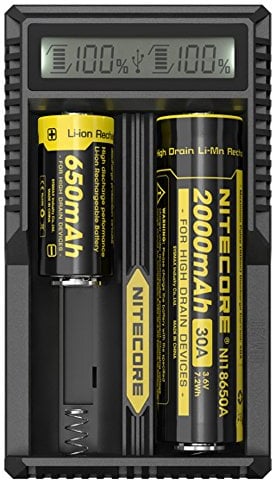 Nitecore UM20 Smart Universal Digi Dual USB Akku-Ladegerät