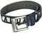 Yakuza Label Ledergürtel GB-10203 Blau, 75