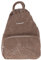 Elephant Damen RUCKSACK GLAM SHINE Damenrucksack Kunstleder 3274 (Brown (Braun))
