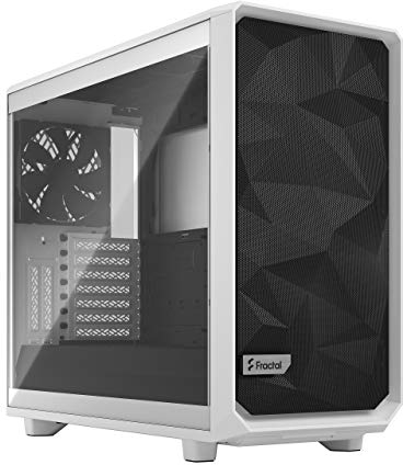 Fractal Design Meshify 2 White ATX Flexible Tempered Glass Window Mid Tower Computer Case