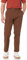 Amazon Essentials Pantalon Chino Infroissable sans Pinces Coupe Classique (Grandes Tailles Disponibles) Homme, Brun, 40W / 28L