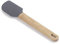 LACOR 68195 Espátula Silicona Unite, Paleta de Cocina, Mango de Madera de Haya, No Daña la Sartén, Resistente a Altas Temperaturas, Libre de BPA, 26.5x5.6x8.5 cm, Gris