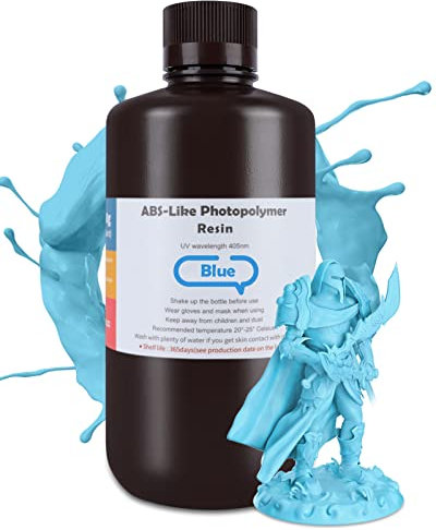 ELEGOO ABS-Like Resin für 3D Drucker 1000g Beige, 405nm Photopolymerharz 3D Drucker UV Resin für LCD/DLP 3D Drucker