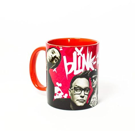 TusPersonalizables.com Tasse - Musikgruppen - Rock (Tassen - Blink 182 - Musikgruppe - Keramik - 16 Unzen)