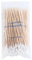 300 Stück Wattestäbchen Lang - 15cm Holzgriff Watteträger Reinigungsstäbchen Für Make-up, Polieren, Tattoo, Augenbrauen, Beauty, Nägel