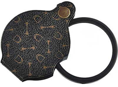 PLABBDPL Nouvelle Loupe à Main Loupe de Lecture Pliable Aide à la Lecture Loupe Loupe de Poche 15X Loupe de Poche Diamètre 70mm