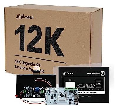 Phrozen 12K Upgrade Kit für Sonic Mighty 8K | Resin 3D Drucker Aufrüstset: 12K Mono-LCD, Hauptplatine, LED-Treiber und ACF-Film | Ultrahohe Auflösung (11520 x 5120px)
