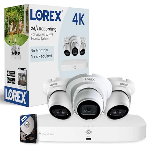 Lorex 16-Kanal (8 Wired und 8 Fusion) Fusion 4K Überwachungskamera NVR IP Recorder