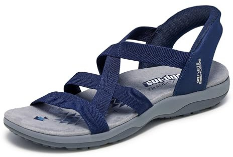 Skechers Damen Reggae Slim – Stretch Flex Hands Free Slip-ins Sandals, 37 EU