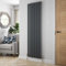 Radiant Living® 1800 x 532mm Anthracite Grey Vertical Tall Designer Radiator Single Column Flat Panel Modern Modern Central Heating Panels Bathroom Radiators