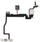Risidamoy Power Button Flash Light Flex Cable Replacement for iPhone 11 PRO Repair On/Off Control Microphone Flashlight Cable Switch with Assembly Mic Metal Bracket for 11Pro