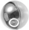 HEMOTON Abat-jour boule en verre gris fumé abat-jour de abat-jour rond sol Support abat-jour en verre pour suspensions abat-jour pour lustres branches les lampes pendentif Fil g9 Un verre