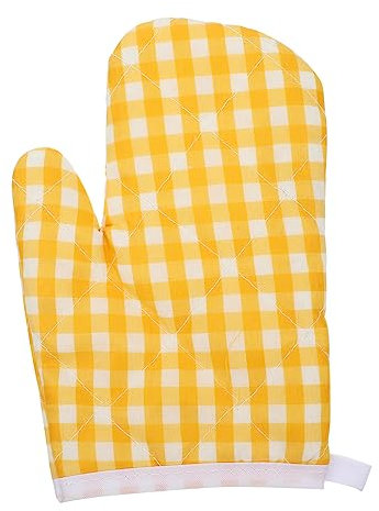 COLLBATH Boy Girl Heat-resistant Baking Glove for Kitchen Cooking Wear-resistant Oven Mitt with Non-skid Grip Lightweight and Portable Household Cooking Protection for Boy Girl