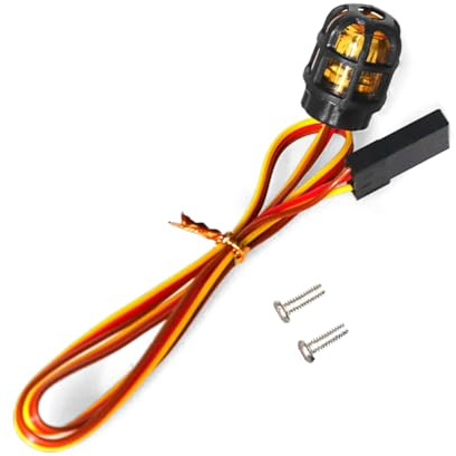 Suoumwa 360 Grad Drehbares Licht, LED-Techniklampe für 1/14 Bagger für - RC -Anhänger Kipper -770S Auto
