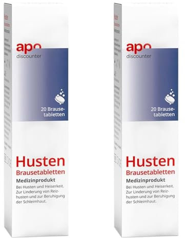 Husten Brausetabletten von apodiscounter 2x20 stk