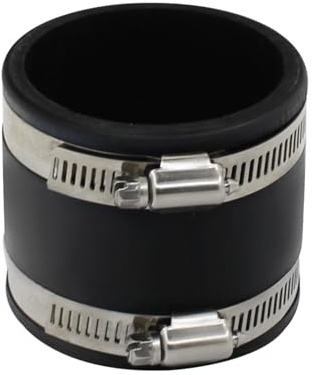 Manchon en caoutchouc flexible pour aspirateur sciure copeaux bois raccord tuyau avec collier serrage pour tuyau pvc fonte vidange manchette souple plomberie coude (ID90 OD104 hauteur100mm)