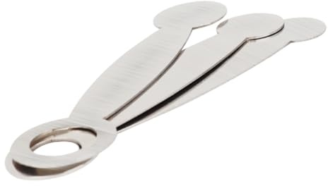 Flöten Reparaturwerkzeug 3 Stück für Holzblasinstrumente | Silberfarben, Edelstahl, zum Ersetzen und Glätten von Lederpolstern, für Hobbynutzer und Wartungstechniker