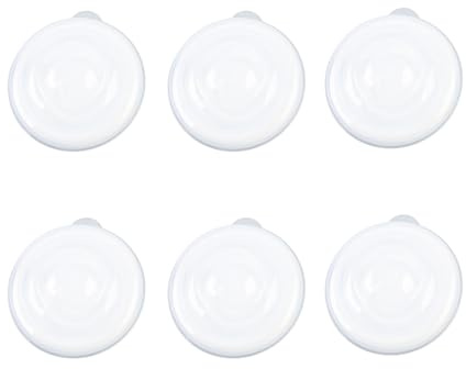 TOPINCN 6Pcs Backflow Protectors, Replacement Compatible with M5 and S1 S2 9 M1 Wearable Breastpumps, Silicone Breast Pump Parts Accessories