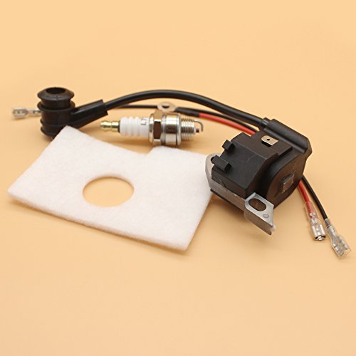 Generic Zündspule & Drähte Luftfilter Zündkerze Kit für Stihl Kettensäge MS180 MS170 MS 170 180 018 017 ersetzt 1130 400 1302