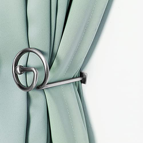 Dekorativer Raffhalter Metall Gardinenhalter 2 Stück Wandbefestigung Raffbügel für Vorhänge Vorhang Holdbacks Tieback Hooks Raffhalter für Gardinen