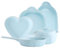 Cooking teglia Forno Set di bakeware in Ceramica, Set da Cottura Blu glassa, teglia per Cottura, Cucina, Cena Torta, Banchetto e Ogni Giorno, Set di 5 teglie da Forno per Lasagne