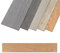 Aufun PVC Bodenbelag Vinylboden Selbstklebend 36 Stück 5.02m², Holzmaserung Bodenfliesen mit Holz-Optik, Vinyl Klebefliesen Wasserfest Rutschfest für Küche, Wohnzimmer, Balkon (Braun oak)