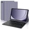 SENGBIRCH Teclado Samsung Galaxy Tab A9 8.7'' - Funda Teclado para Samsung Galaxy Tab A9 Tablet,Español Teclado Bluetooth Desmontable para A9 con Ranura para bolígrafo,Morado