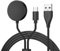 Oumida 2 in 1 Ladekabel für Samsung Galaxy Watch 6/6 Classic Ladegerät, USB Ladestation Charger Cable Dock Kabel für Samsung Galaxy Watch 5 Pro/5/Watch 4/4 Classic/Watch 3/Active 2/Active (120cm)