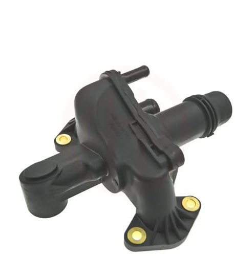 Pulchra Thermostat Housing Outlet Pipe, Radiator Hose Thermostat Housing, Compatible with Land Rover Discovery 3 4 Range Rover Sport 2.7 3.0 Diesel LR073372