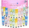 Hand Cream Set, 21 Pack Hand Creams Women's Gift Set, Fragrant Hand Foot Day Night Cream Moisturizer, Mini Hand Cream Pack, Small Gift Set Body Cream for Women and Men, Christmas & Birthday Gift